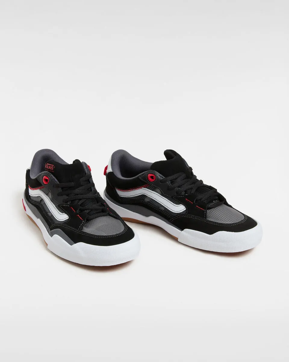 Vans Men's Skate Wayvee 2.0 Shoes Black/White/Red VN000D5DBWT
