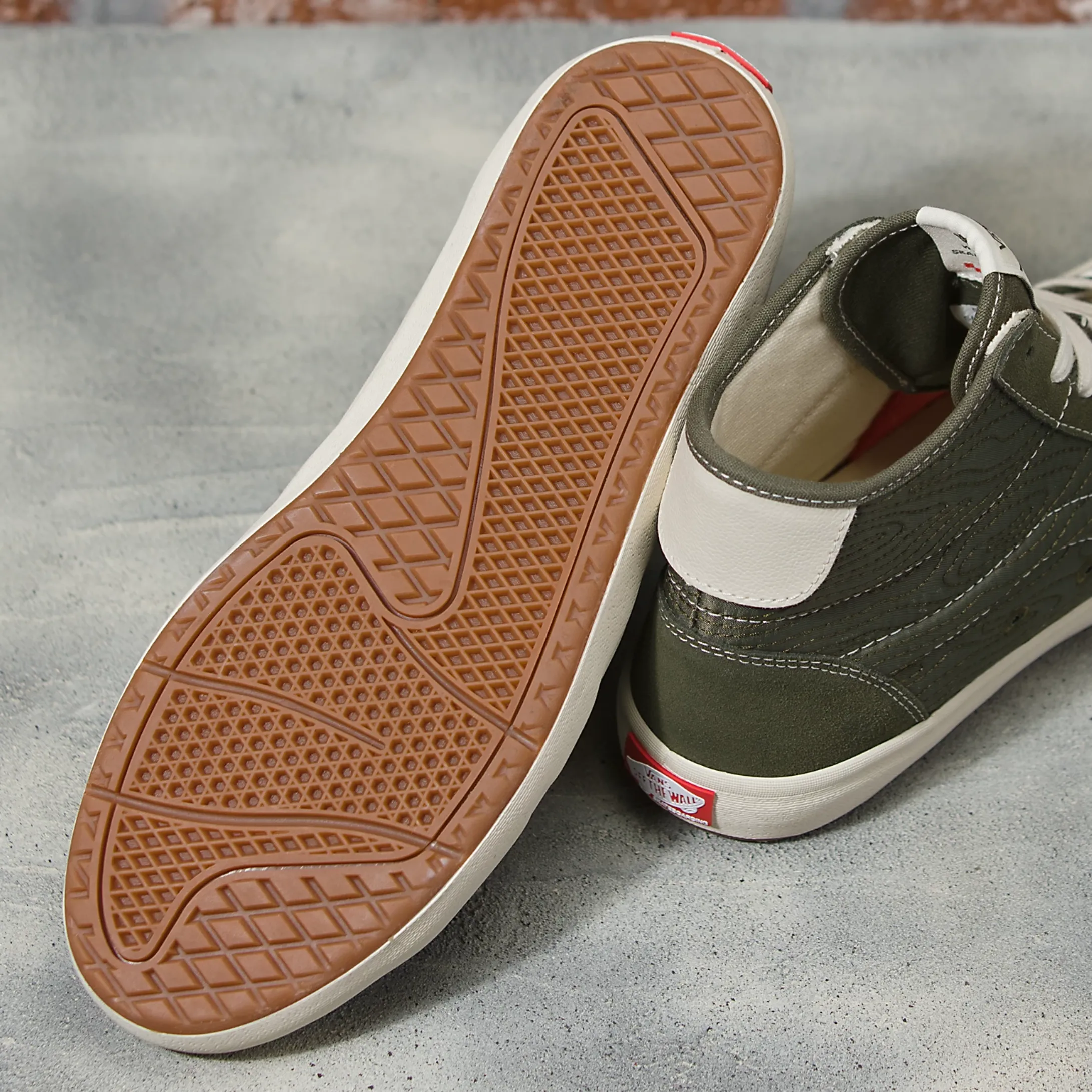 VANS THE LIZZIE QUILTED GRAPE LEAF