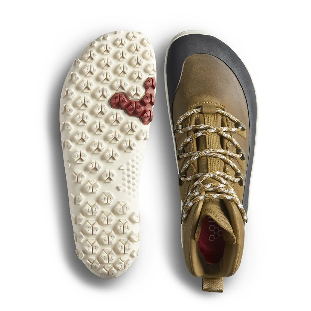 Vivobarefoot Tracker Leather AT Mens Tan