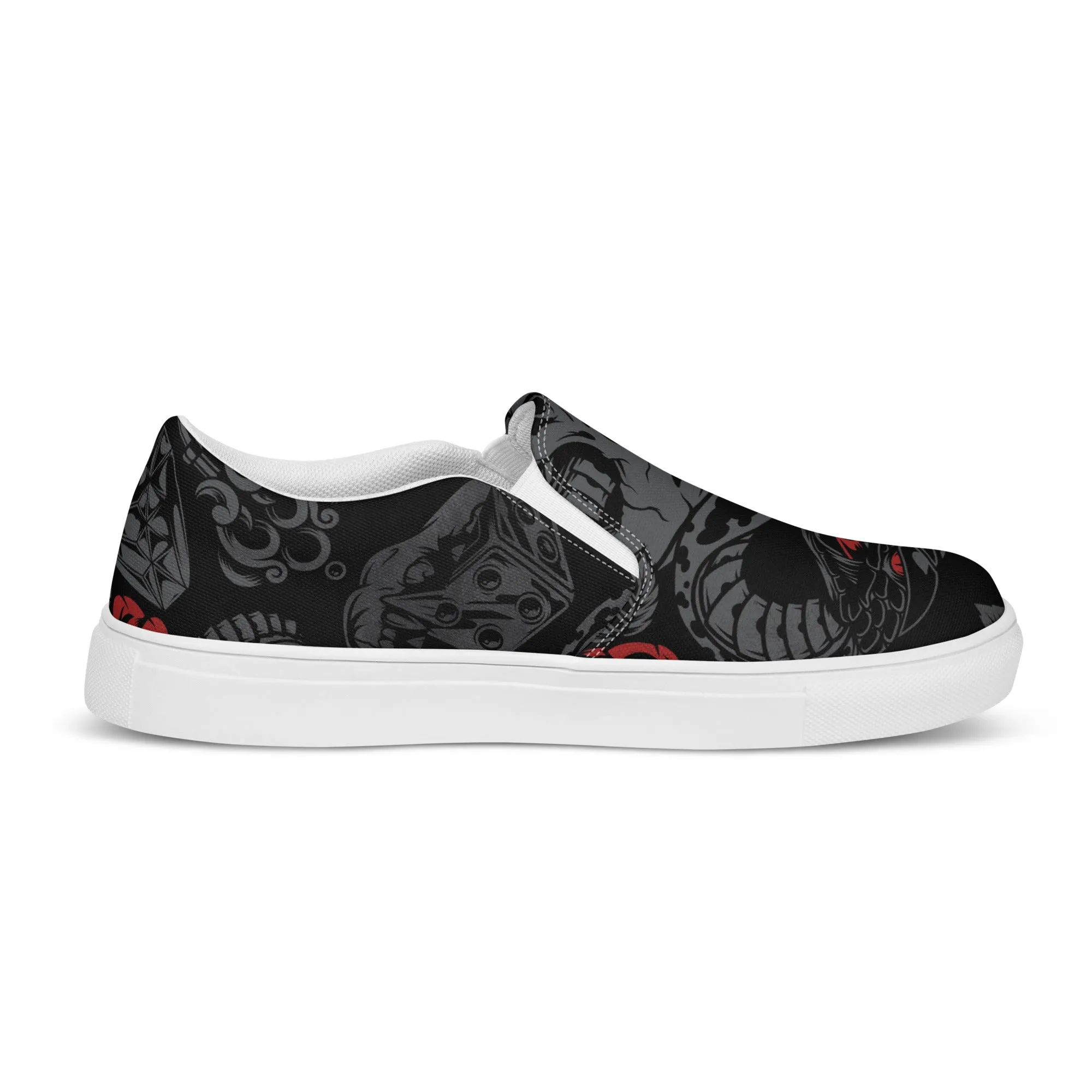 VOODOO MACHINE CO. Men’s slip-on canvas shoes