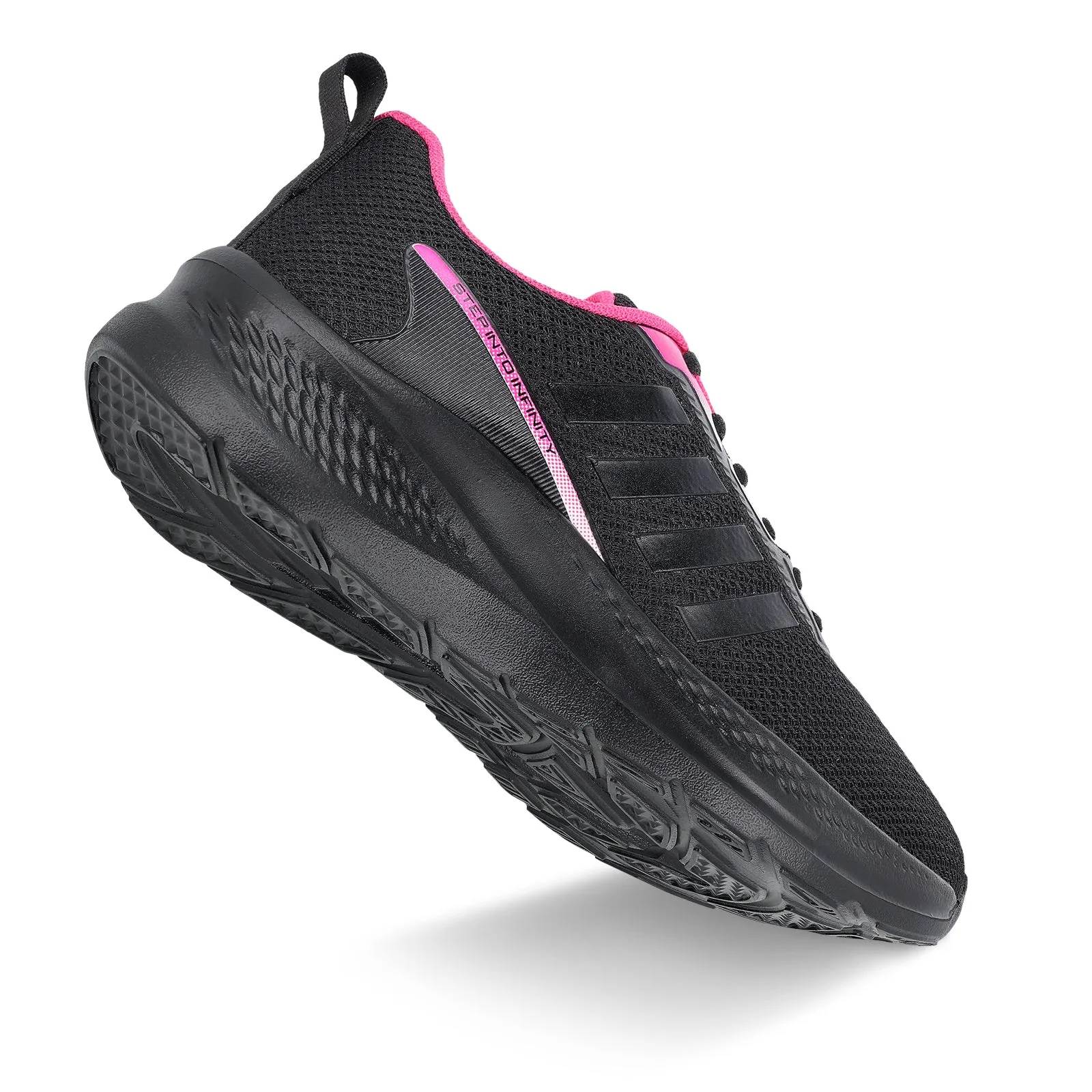 Women's Lace-up Sports Shoe - WS9920 Black