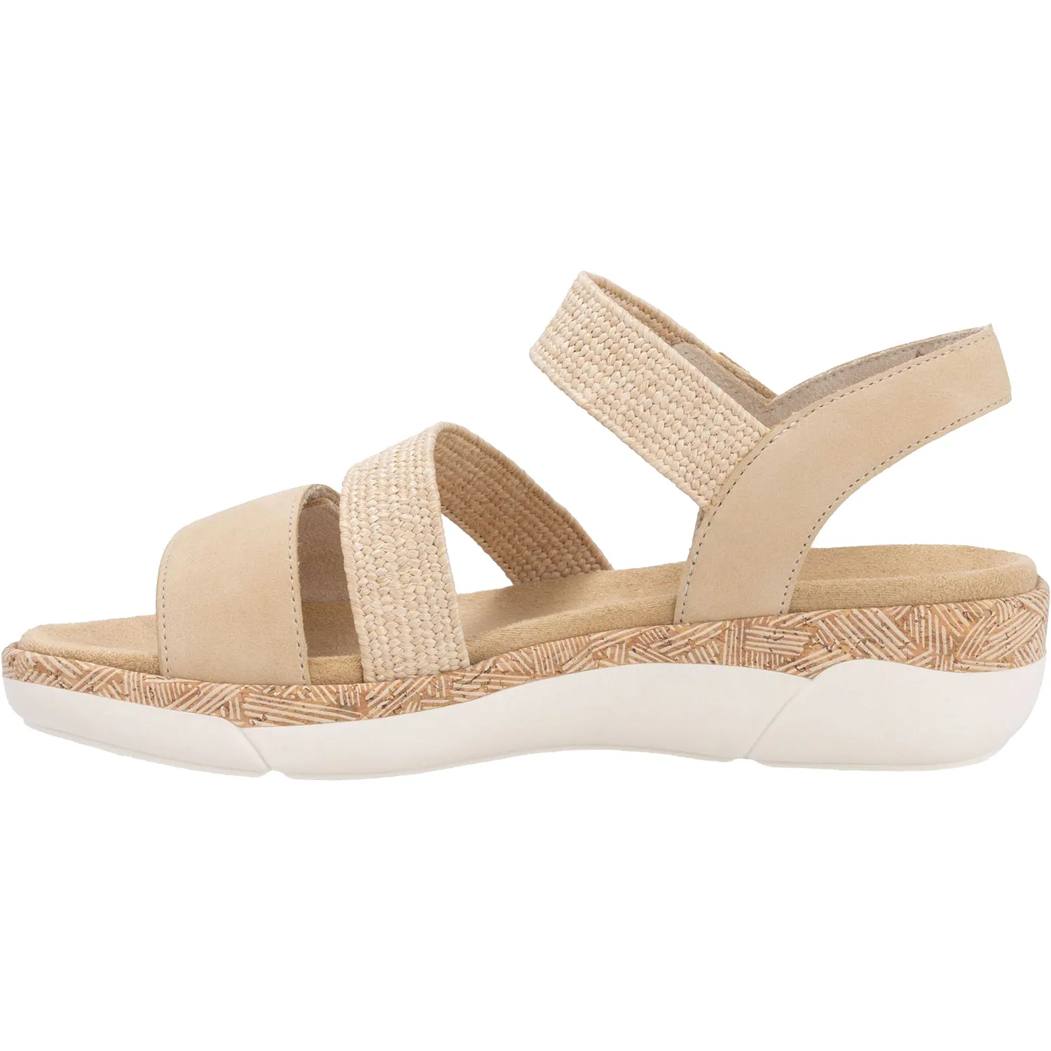 Women's Remonte R6861-20 Tan Woven Stretch