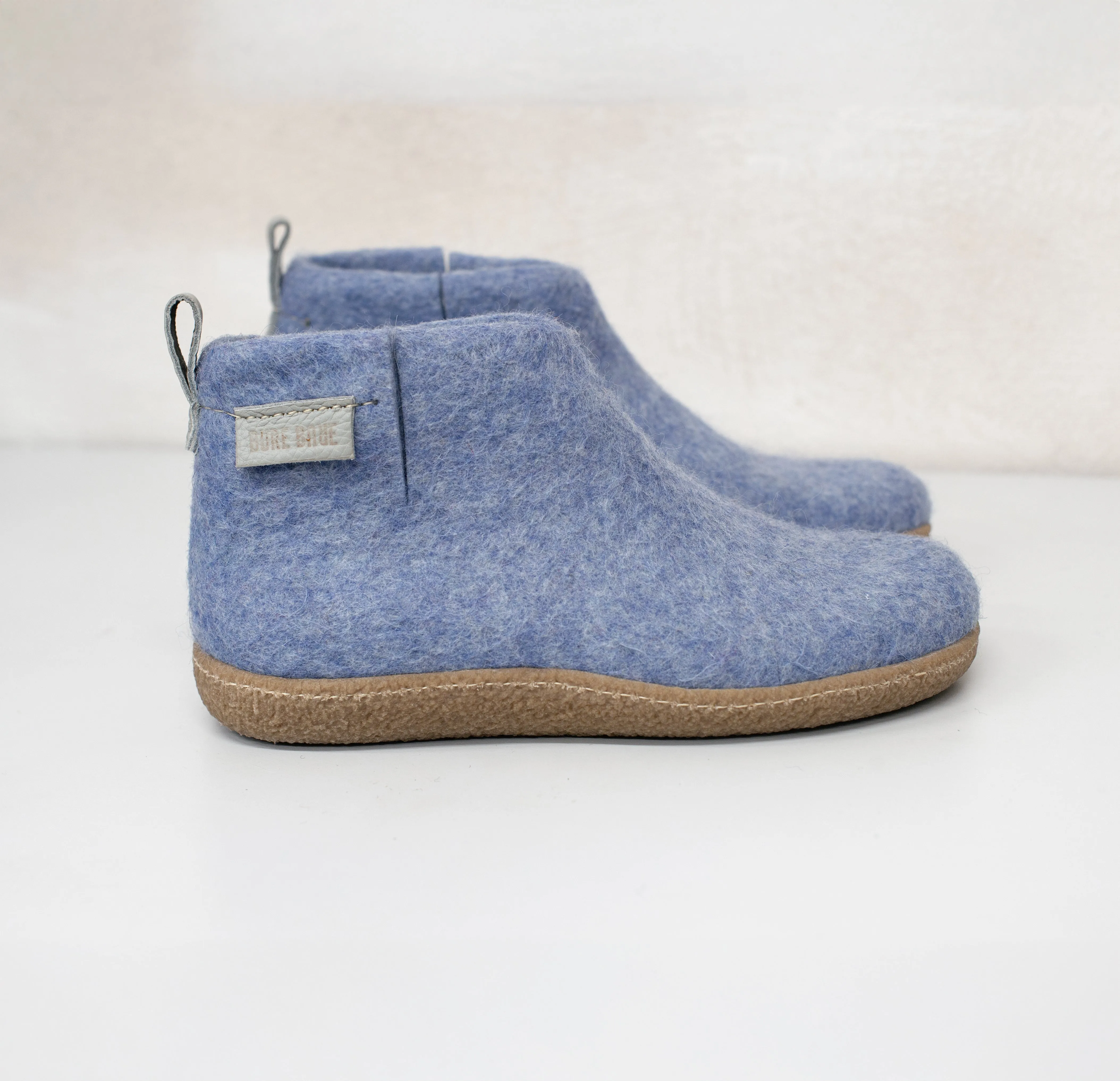 Women's WOOBOOTS with Hand-knitted Warmer- Ready to ship