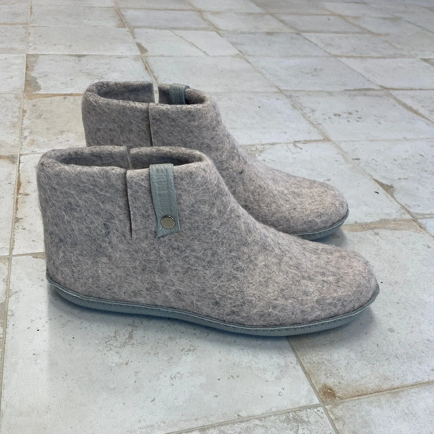 Women's WOOBOOTS with Hand-knitted Warmer- Ready to ship